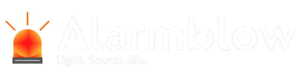 alarm blow logo